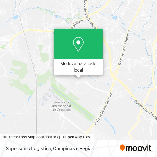 Supersonic Logistica mapa