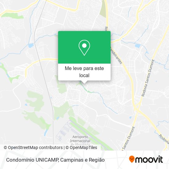 Condomínio UNICAMP mapa