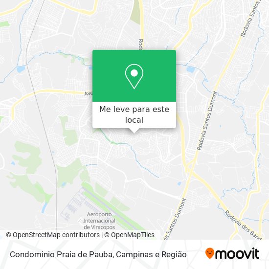Condominio Praia de Pauba mapa