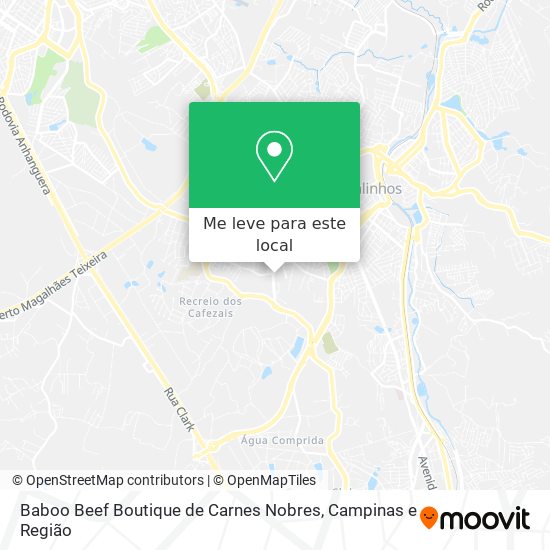 Baboo Beef Boutique de Carnes Nobres mapa
