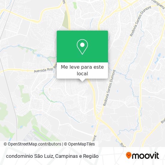 condominio São Luiz mapa