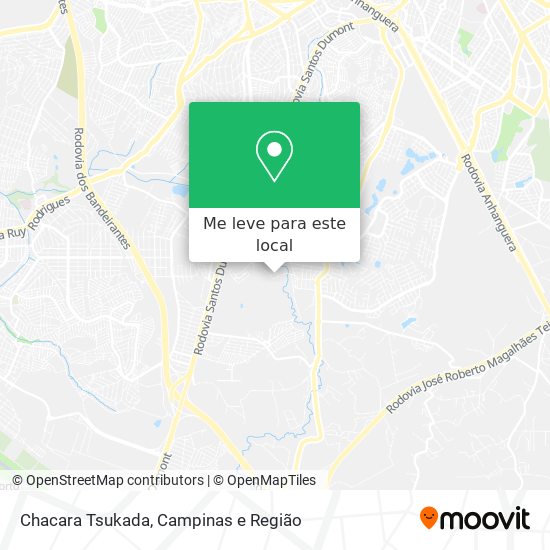 Chacara Tsukada mapa