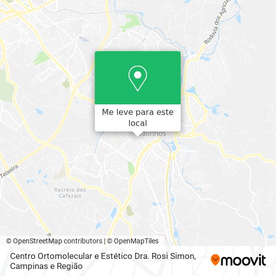 Centro Ortomolecular e Estético Dra. Rosi Simon mapa