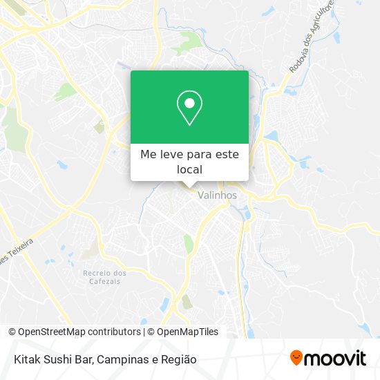 Kitak Sushi Bar mapa
