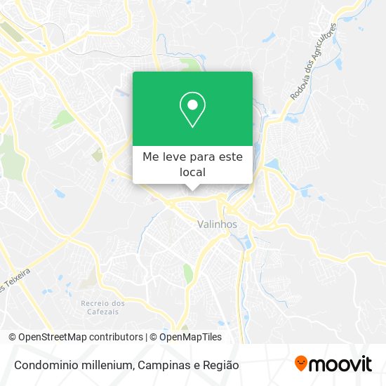 Condominio millenium mapa