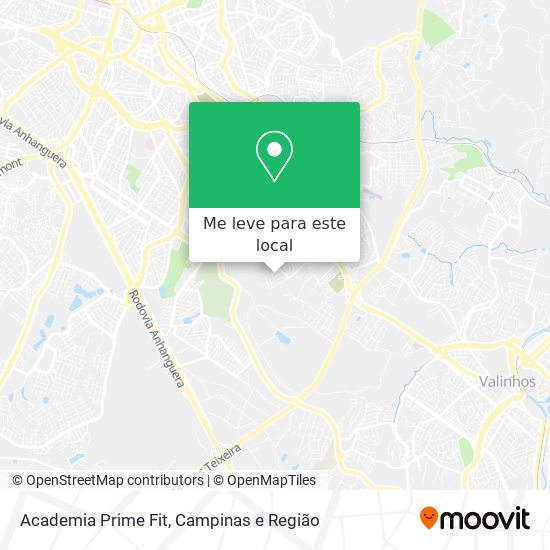 Academia Prime Fit mapa