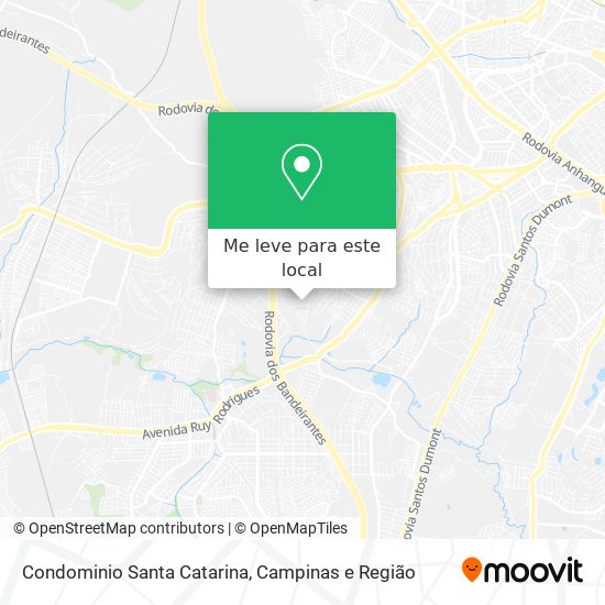 Condominio Santa Catarina mapa