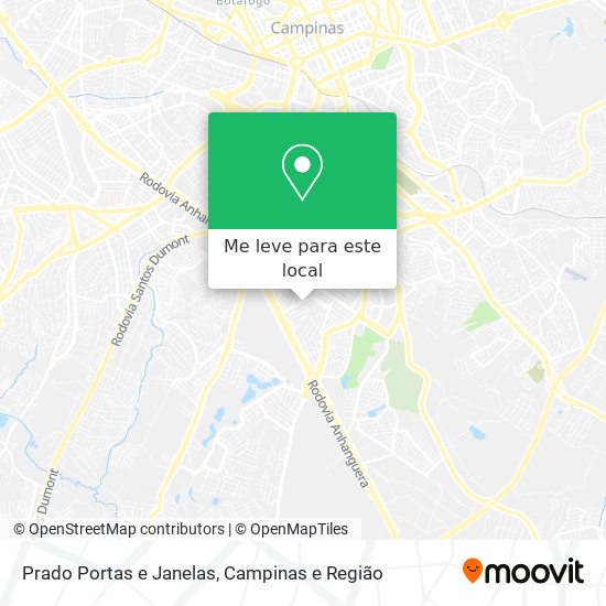 Prado Portas e Janelas mapa