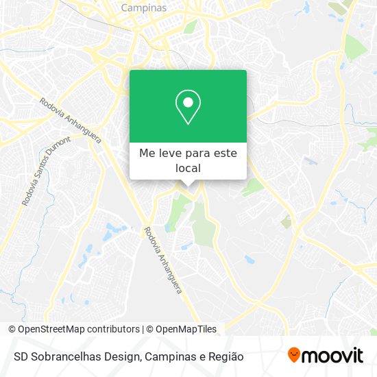SD Sobrancelhas Design mapa