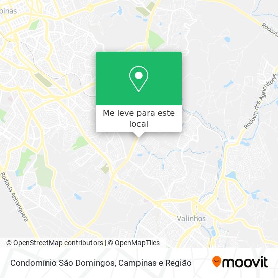 Condomínio São Domingos mapa