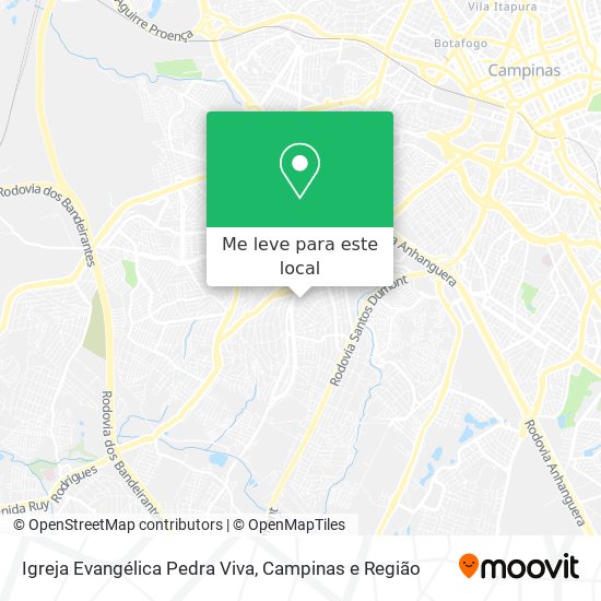 Igreja Evangélica Pedra Viva mapa