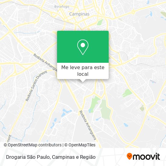 Drogaria São Paulo mapa