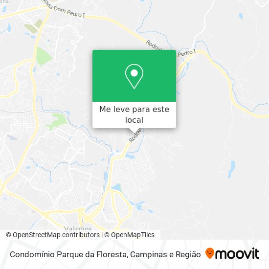 Condomínio Parque da Floresta mapa