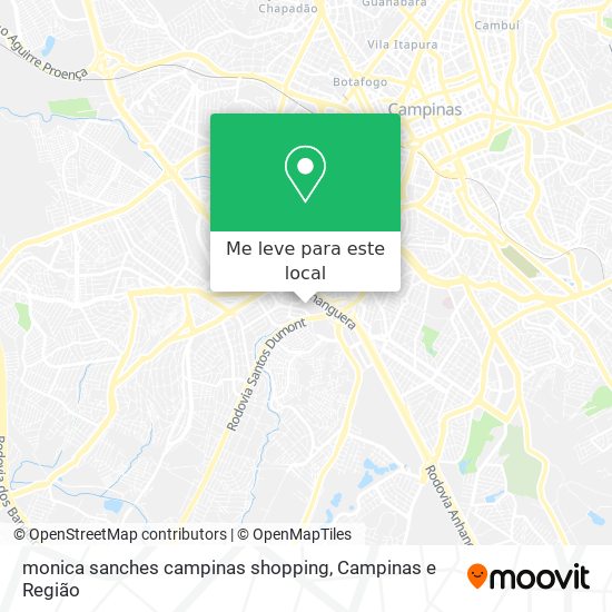 monica sanches  campinas shopping mapa