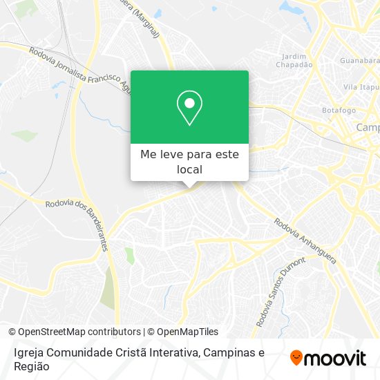 Igreja Comunidade Cristã Interativa mapa
