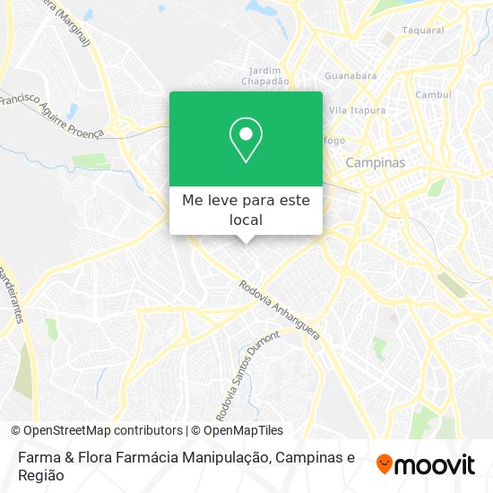 Farma & Flora Farmácia Manipulação mapa