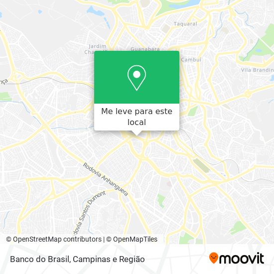 Banco do Brasil mapa