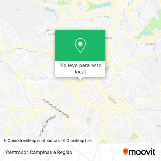 Centrocor mapa