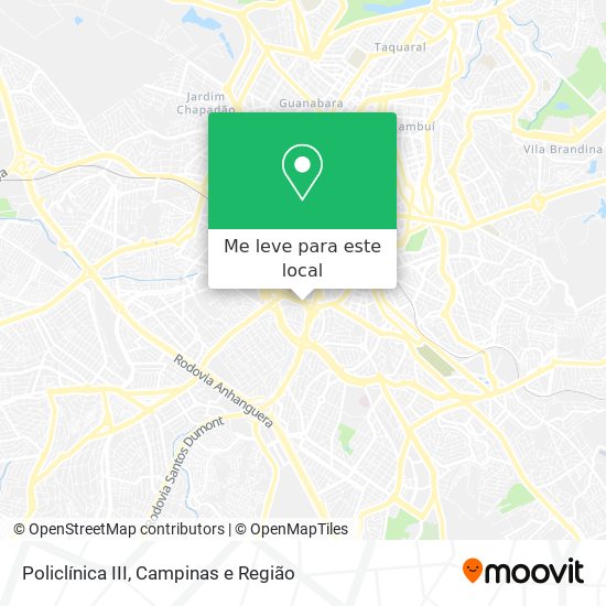 Policlínica III mapa