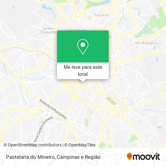 Pastelaria do Mineiro mapa