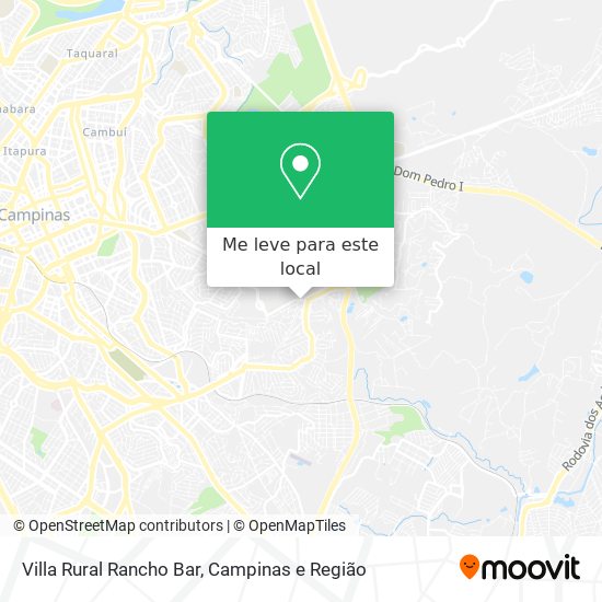 Villa Rural Rancho Bar mapa
