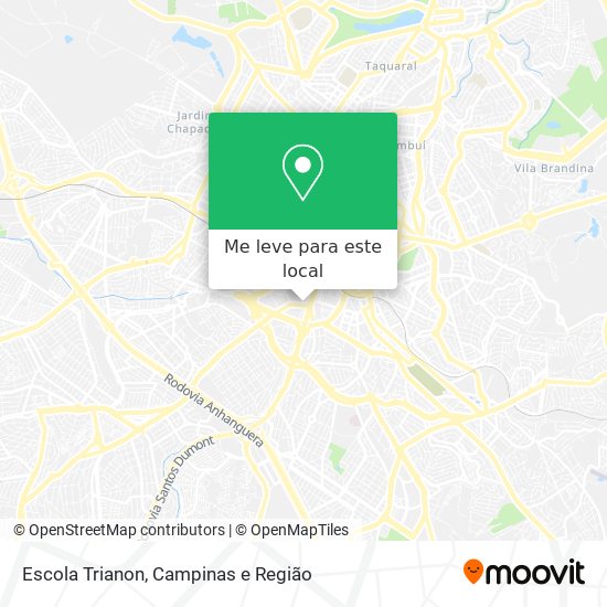 Escola Trianon mapa