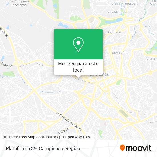Plataforma 39 mapa