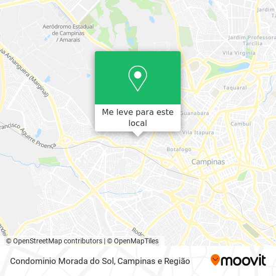 Condominio Morada do Sol mapa
