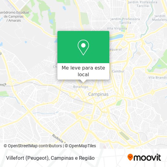 Villefort (Peugeot) mapa