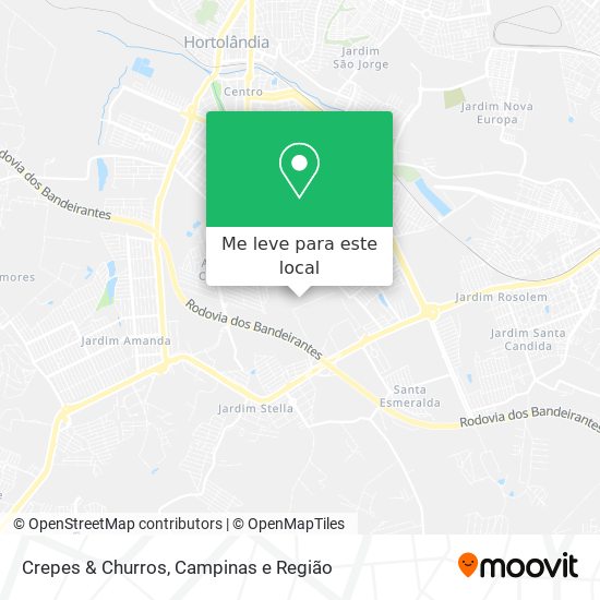Crepes & Churros mapa