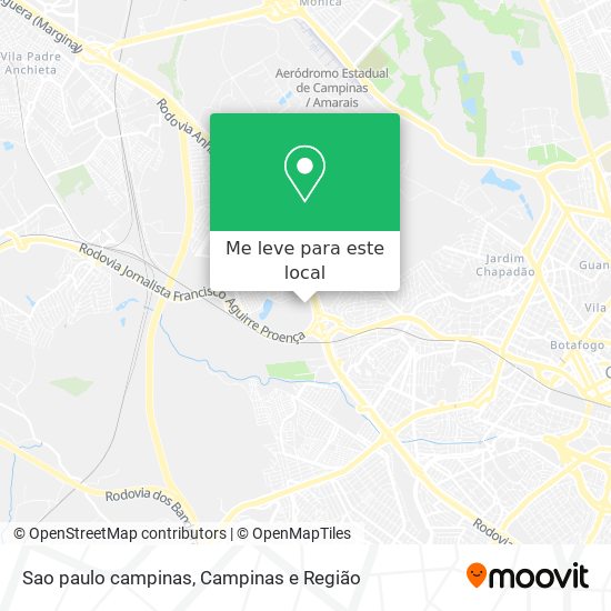 Sao paulo campinas mapa