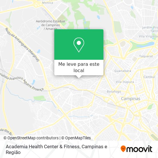 Academia Health Center & Fitness mapa