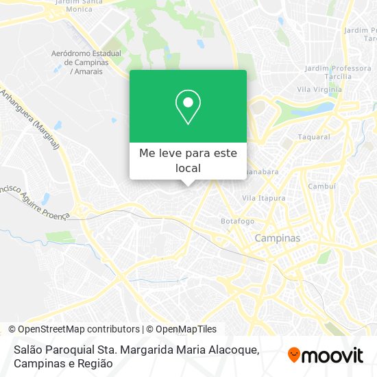 Salão Paroquial Sta. Margarida Maria Alacoque mapa
