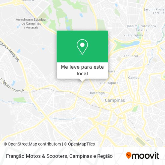 Frangão Motos & Scooters mapa