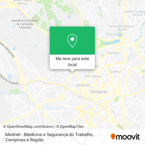 Mednet - Medicina e Segurança do Trabalho mapa