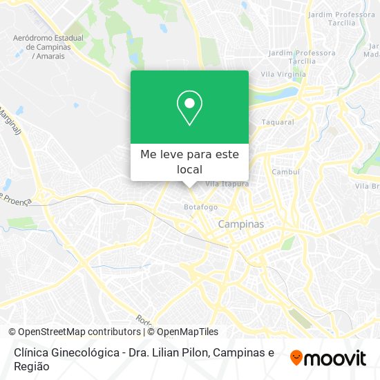 Clínica Ginecológica - Dra. Lilian Pilon mapa