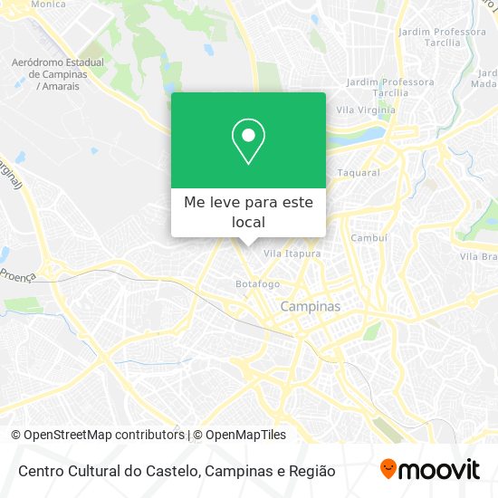 Centro Cultural do Castelo mapa