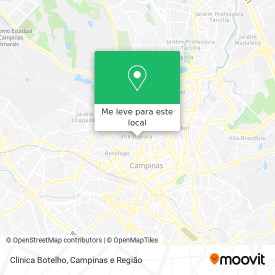 Clínica Botelho mapa