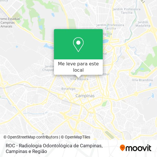 ROC - Radiologia Odontológica de Campinas mapa