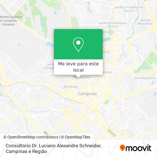 Consultório Dr. Luciano Alexandre Schneider mapa