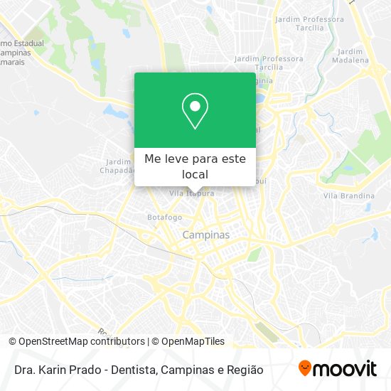 Dra. Karin Prado - Dentista mapa