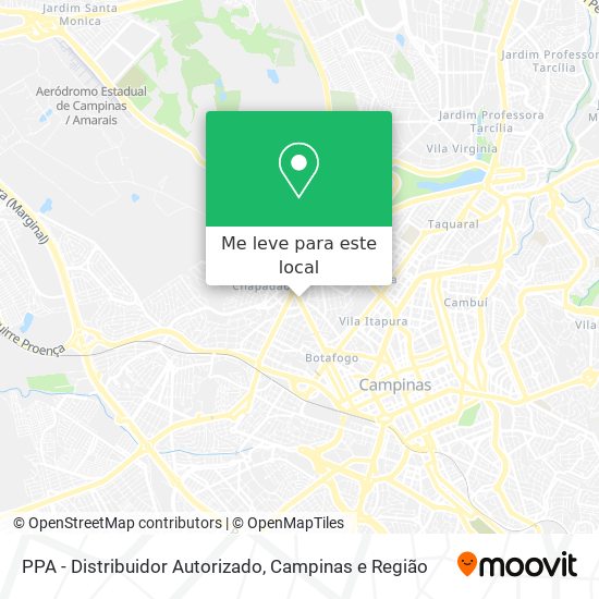 PPA - Distribuidor Autorizado mapa