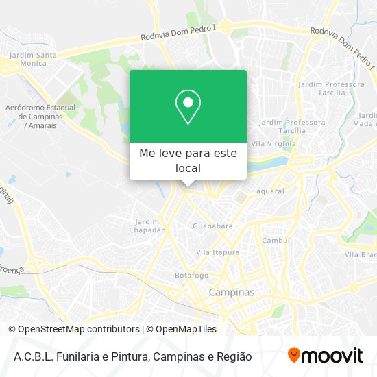 A.C.B.L. Funilaria e Pintura mapa