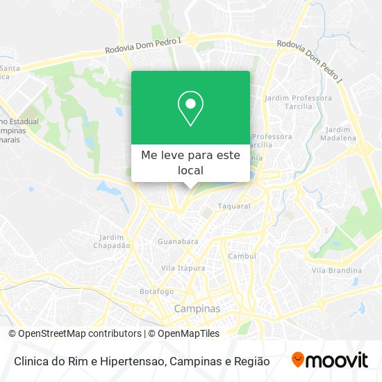 Clinica do Rim e Hipertensao mapa