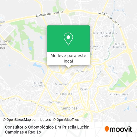 Consultório Odontológico Dra Priscila Luchini mapa