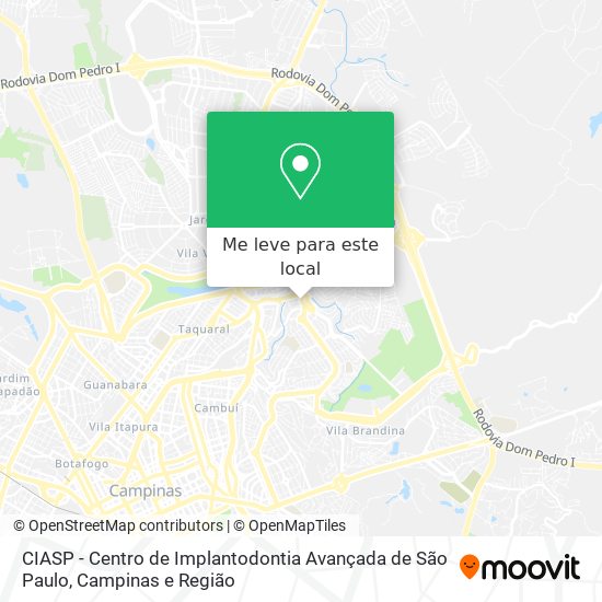 CIASP - Centro de Implantodontia Avançada de São Paulo mapa