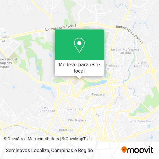 Seminovos Localiza mapa