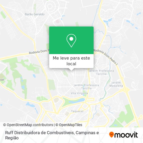 Ruff Distribuidora de Combustíveis mapa