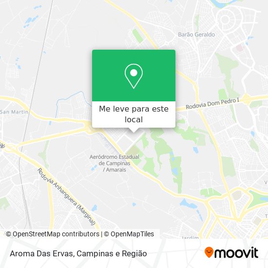 Aroma Das Ervas mapa