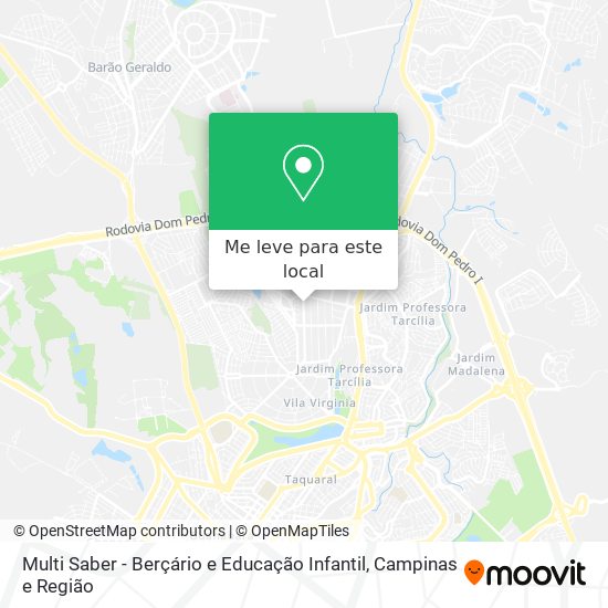 Multi Saber - Berçário e Educação Infantil mapa